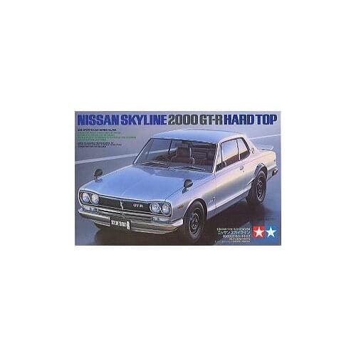 Tamiya Plastic Assembly Car Model 1/24 Scale Nissan Skyline 2000GT-R Adult Collection DIY Assembly Kit 24194