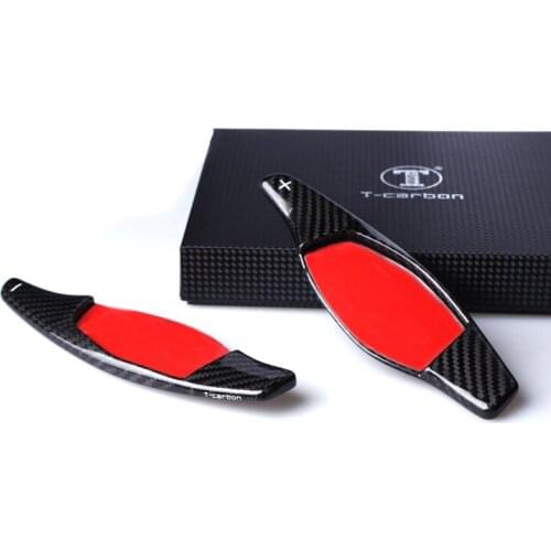 Real Carbon Fiber Paddle shift Car Shift Paddle shift extension for Audi A3 S3 RS3 A4 S4 RS4 A5 S5 RS5 A6 S6 RS6 A8 S8 Q5 Q7 R8