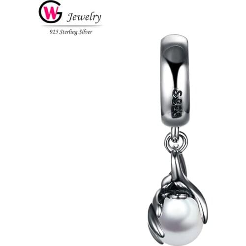 Stylish Charm 925 Silver Pendants Fit For Pandora Charms Bracelet Beads Love Gift Girl Charm Mujer Fashion DIY Jewelry Making