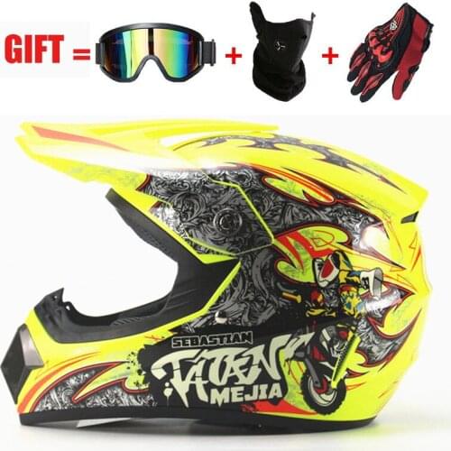 Motorcycle Adult motocross Off Road Helmet ATV Dirt bike Downhill MTB DH racing helmet cross Helmet capacetes