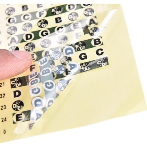 JETTING New Wholesale PC Mobile Phone Stickers Decor Laptop Skin Professional Acoustic Electric Guitar Professional Sticker