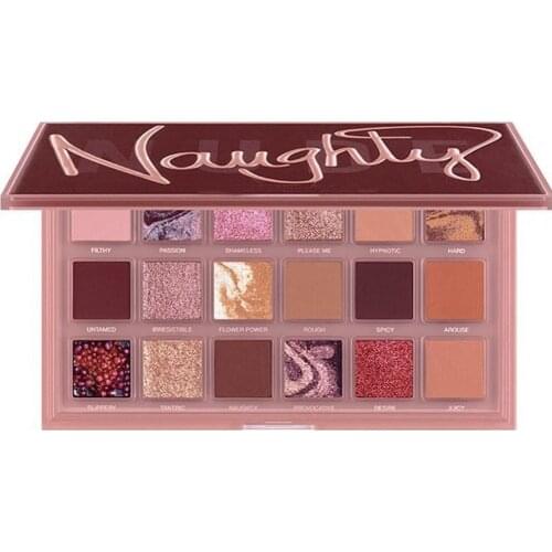 18 Colors Professional Eye Shadow Cosmetic Long Lasting Waterproof Earth Color Pomegranate Seeds Eyeshadow Palette Makeup