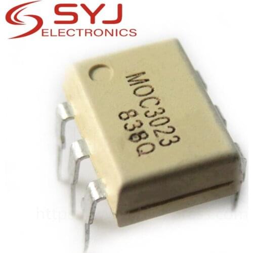 10pcs/lot MOC3023 K3023PG DIP-6 In Stock