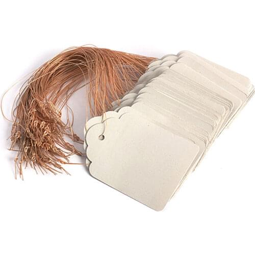 100pcs Garden Labels Flower Tags Plant Labels Waterproof Plastic Label Garden Decoration Garden Ornaments 3.6*2.5cm