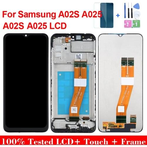 6.5"Original For Samsung Galaxy A02s A025 LCD Display Touch Screen Digitizer Assembly For Samsung A02s A025M A025F/DS A025G LCD