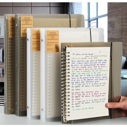 A5/B5/A4 Detachable Ring Notebook A5 Paper Stationery for School 2021 Notebooks and Journals Diary Planner Notebooks for School