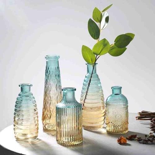 Decorative nordic Scandinavian style Vases for Interior for home decor vase decoration glass Flower Arranging Plants Hydroponic