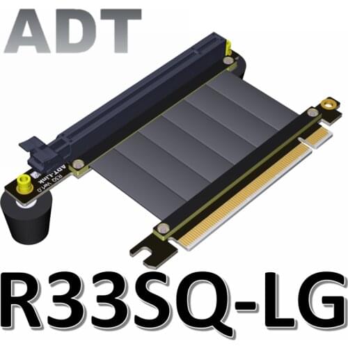 PCIE X16 Graphics Card Cable Support for multiple graphics CARDS Graphics Video Cards Vertical PCIe 3.0 x16 （gen3, 128G.s) R33SQ