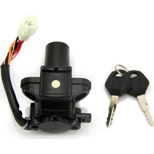 Motorcycle Ignition Switch Key Fits For Kawasaki KLX125 2010 2011 2012 2013 2014 KLX250 D-Tracker 2001-2014 KLX250S KLX250SF