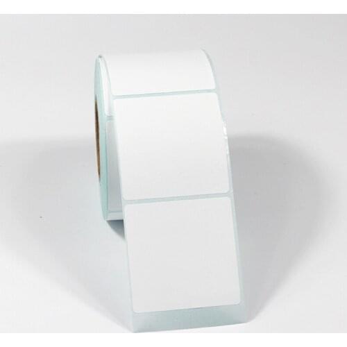 Square size 20 30 40 50mm thermal label paper sticker for barcode supermarket warehouse