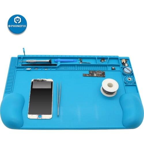 3D Convex surface Magnetic Silicone Soldering Mat Electronics 3D Repair Pad for Cell Phone Electronics Soldering Repair