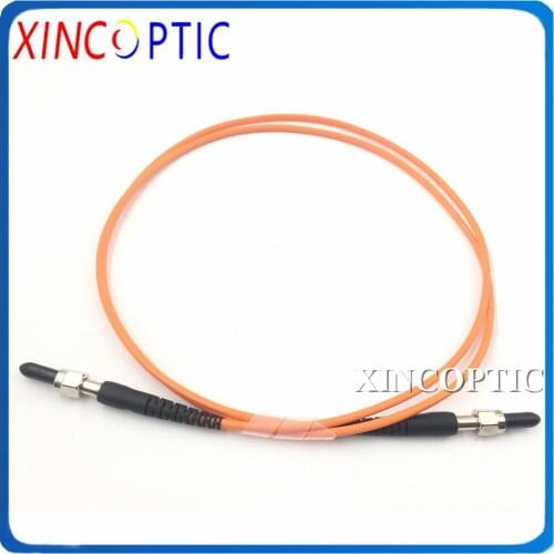 MM(50/125) Multimode 62.5/125 Simplex 1M,PVC Jacket,3.0 mm Ceramic/Metal Ferrule SMA905-SMA Fiber Optic Patch Cord Cable Jumper