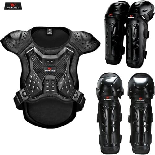 WOSAWE Adults Motorcycle Jacket Protective Gear Body Armor Racing Armor Protector Guard Moto Jacket Motocross Clothing