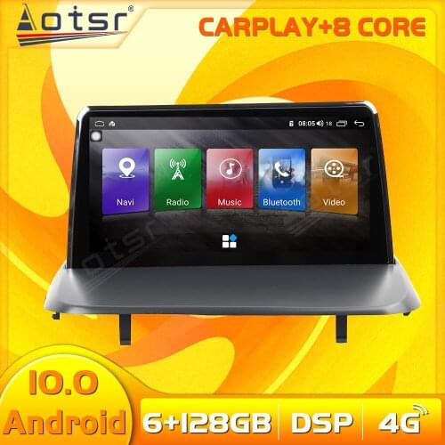 6+128G Android 10 Video Multimedia Car Cassette Radio Tape Recorder Stereo Player For Peugeot 3008 5008 2009+ GPS Navi Head Unit