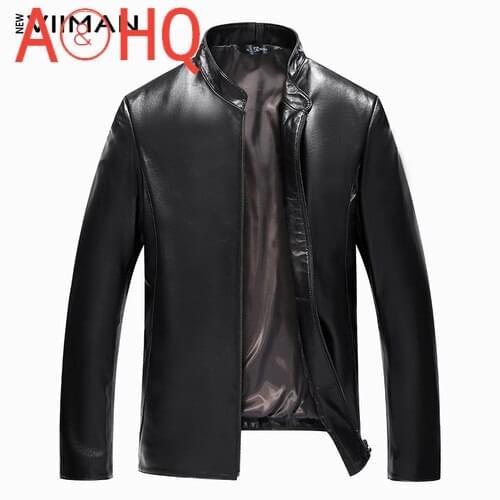 Mens Genuine Leather Jacket Autumn Motorcycle Real Sheep Shearling Clothes 2021 Winter Coat Male Ropa Hombre LXR927