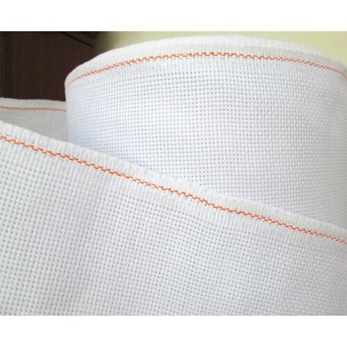 ONEROOM FREE Shipping Top Quality white cross stitch canvas 11CT 11ST any size, 100cmx150cm / USD14.9, with lockstitching