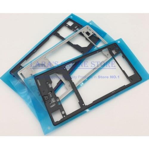 Original New Replacement Housing Plastic Back Middle Frame Back Cover Frame For Sony Xperia Z1 L39H C6902 C6903