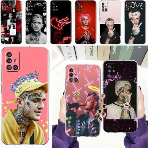 Lil Peep Clear Phone Case For Samsung Galxya A51 A71 A21s A31 A41 A11 A32 A42 A52 A72 5G Silicone Cover Shell