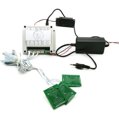 Room Escape Props RFID Reader IC Card Sensor 1 to 1 to Unlock Chamber of Secrets Game Prop to Control 12V EM Lock with Audio