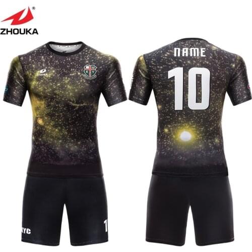 Thai Football Shirt Jerseys Men Kids Sportswear Soccer Sets Jersey Sublimation Print Personalized Football Uniform