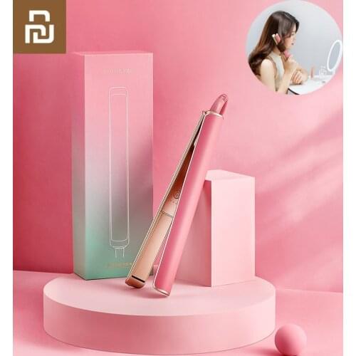 Youpin ZHIBAI Anion Hair Care Straightening Curling Iron Electric Hair Hot Plywood Straight Clip Bang SplintPET anti-scald shell