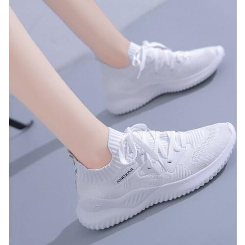 Women Mesh Breathable Sport Shoes Outdoor Lightweight Non-slip Running Shoes Ladies Casual Walking Sneakers Fashion Womens Shoe