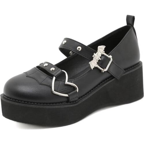 Dropshipping 2021 New Women Sneakers Shoes Creepers Gothic Platform Shoes Tenis Feminino