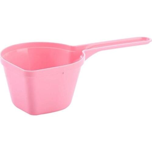 1pcs Plastic Pet Food Scoop New Pet Food Spoon Puppy Gatos Food Shovel Pet Feeding Supplies Pet Accessories Random Color