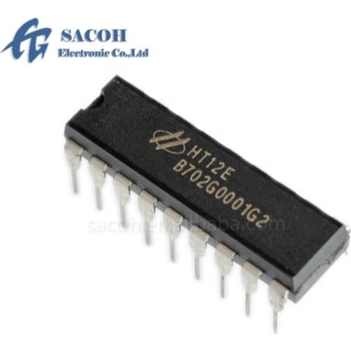 10PCS/lot New originaI HT-12E HT12E or HT12A or HT12D HT12 DIP-18 Encoders