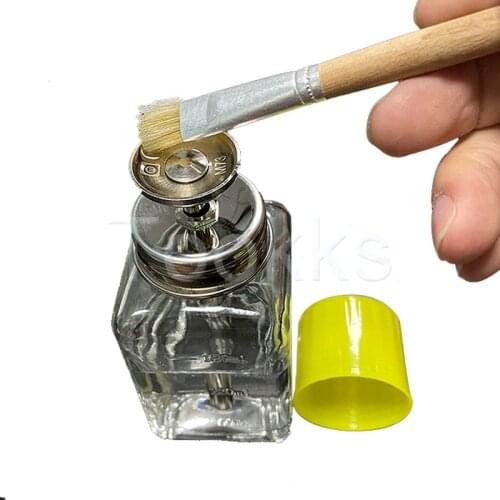 Amao M73 180ml Glass Alcohol Bottle High sealing leakproof Washboard Water Bottle Mobile Phone Repair Clean Tools