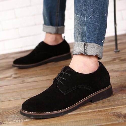CINESSD Men's Suede Shoes