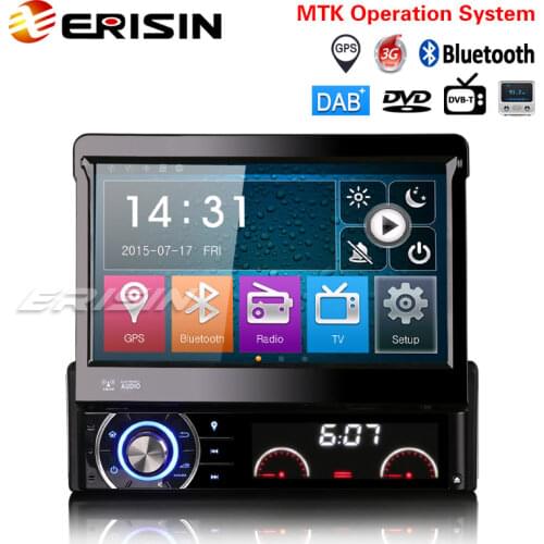 Erisin ES6590KD 1 Din 7 inch Wince 6.0 Car Audio System DVD GPS Player Radio DAB+ System