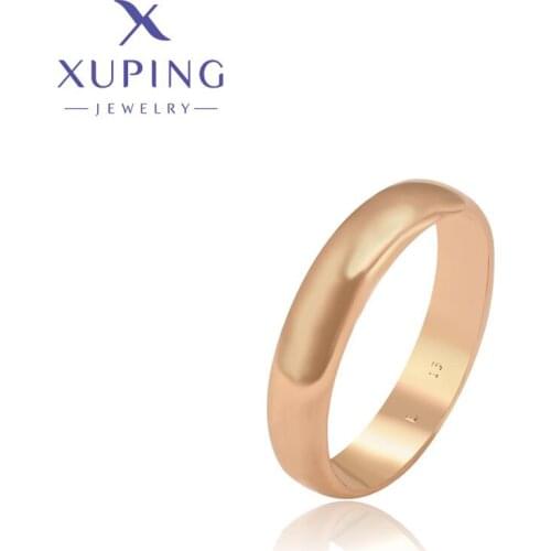Xuping Jewelry Fashion Elegant Rose Gold Plated Exquisite Ring for Women Wedding Valentines Day Gift 11000