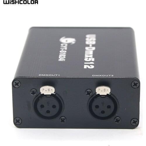 Wishcolor S1024i 1024 Channel USB-DMX512 LED Lighting Controller Console Freestyle+3D Simulator