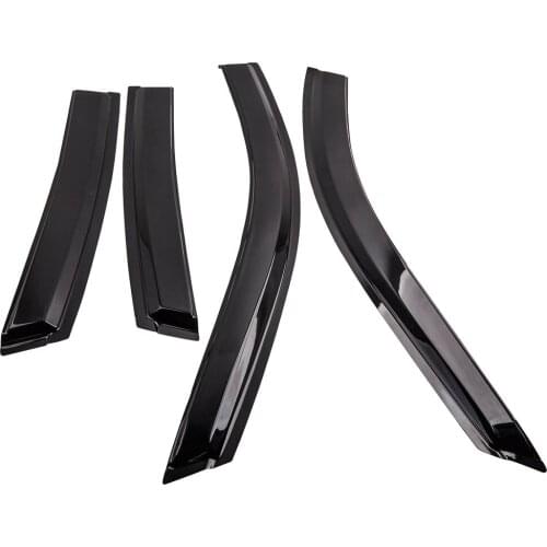 3D Style Tape-on Window Visor Sun Rain Guard Vent Shade for Honda CRV 2007-2011