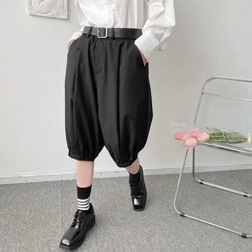 S-6XL!!2021 New Mens Loose Match Elastic-waist Leisure 5 Pants Summer Large Size Young Pants Fashion Young Shorts