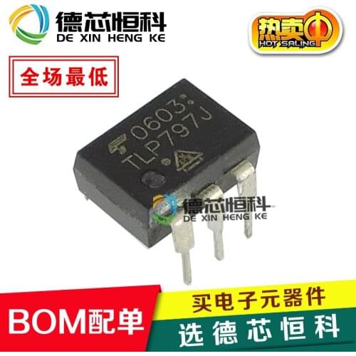 Optocoupler TLP797J Optocoupler solid state relay straight plug DIP-6 normally open solid state relay TLP797J