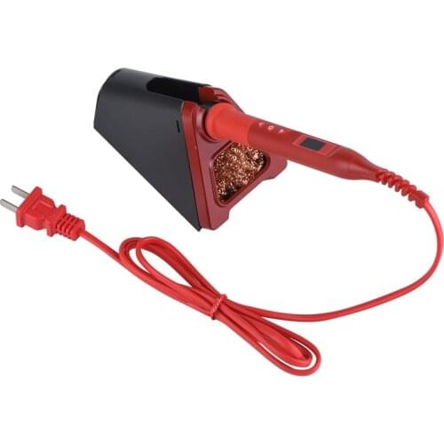 JCD 80W Soldering Iron 908U Update Multi-function Button Adjustable Temperature Soldering Station LCD Lighting Display Iron 908