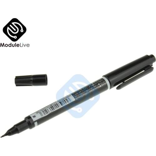 1PC CCL Anti-etching PCB Circuit Board Ink Marker Double Pen For DIY PCB Repair CCL Printed Circuit Diagram Black