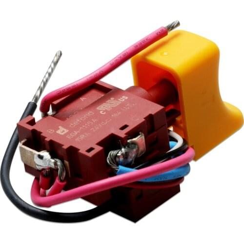 For DEFOND Power Trigger Switch EGA-1115A 15RA 24V DC for Electric Drill Repair Parts