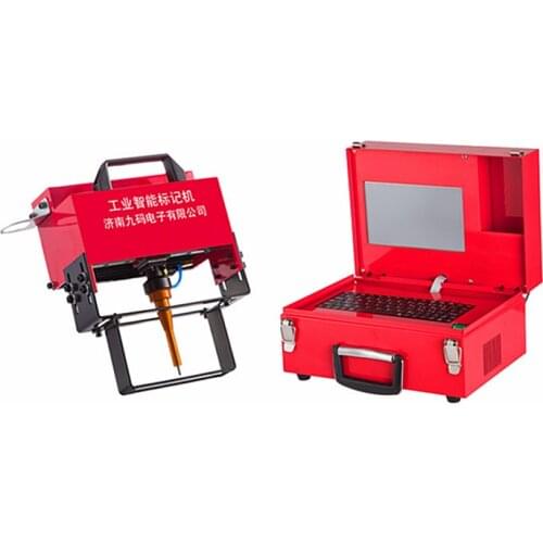 Hand-held Portable Engraving Marking Machine Pneumatic Electricity Car Nameplate Metal Parts Engraving Machine 100*20mm