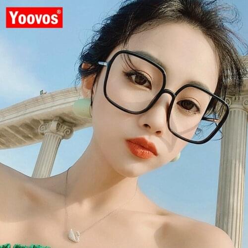Yoovos Oversized Women Sunglasses Retro Square Gradient Sunglasses Women 2021 New Fashion Brand Design Gafas De Sol De Mujer