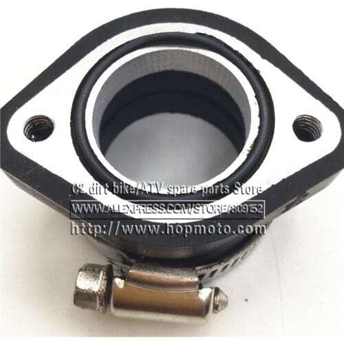 Inlet Mainfold for 125cc 150cc Engine for Mukuni VM24 Carburetor Air Filter for Dirt Pit bike, ATV use