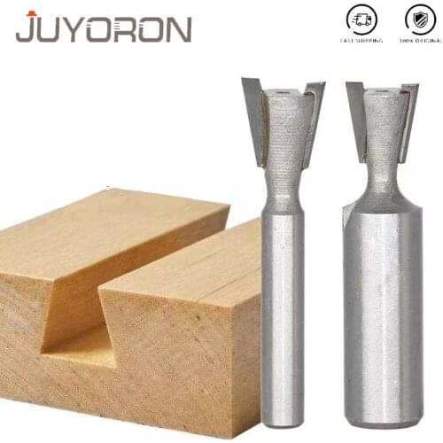 1pc1/4 1/2mm Shank High Quality Industrial Grade Wood Cutter Dovetail Router Bits for wood Tungsten Engraving Tool Milling