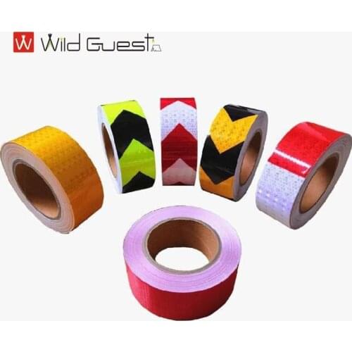 5*100cm Safety Reflective Strip Sticker Car-Styling Self Adhesive Warning Tape Automobile Motorcycle Film Baby Car Decal