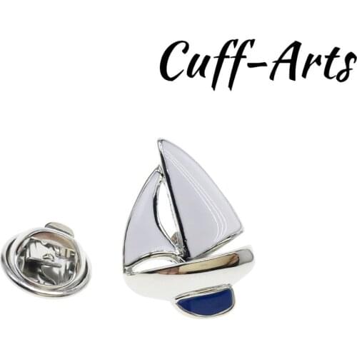 Brooch Lapel Pin For Men Pins and Brooches Sailing Lapel Pin Badge Jewelry Broche PIN de la solapa By Cuffarts P10191