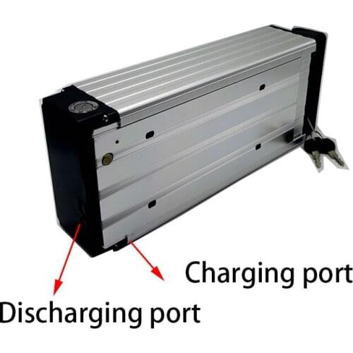 Ebike 36V 10Ah 11.6Ah 12.8Ah 13.2Ah 14Ah rear rack battery for city bike folding bike battery 250W 350W with 2A charger