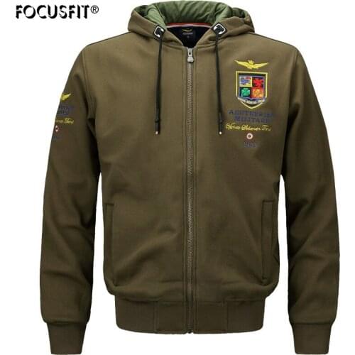 FOCUSFIT Mens Fleece Jackets