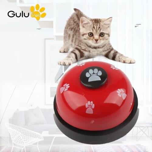 Pet Call Bell Feeding Interactive Reminder Training Bell Toys Cat Dog Training Puppy Food Feed Reminder Tool