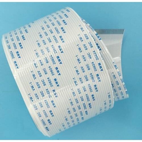 2PCS Mutoh long date cable 40pins for Mutoh Valuejet VJ1618 1638 main board FFC flat data cable DX7 head 1.0X40PX3600MM A